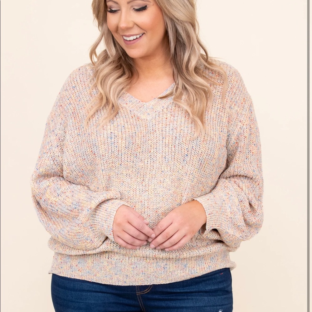Chic soul Want to stay sweater